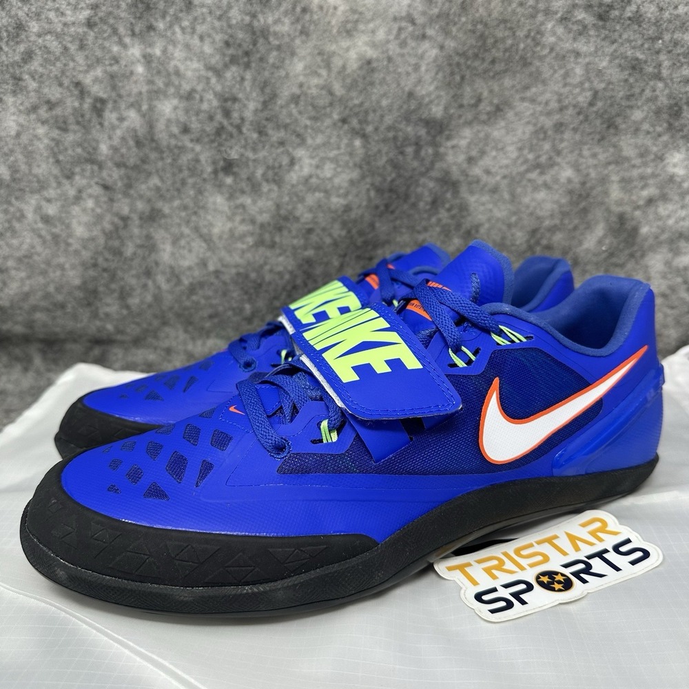 Nike Zoom Rotational 6 Track Throwing Shoes Mens Size 9.5 Racer Blue 685131-400